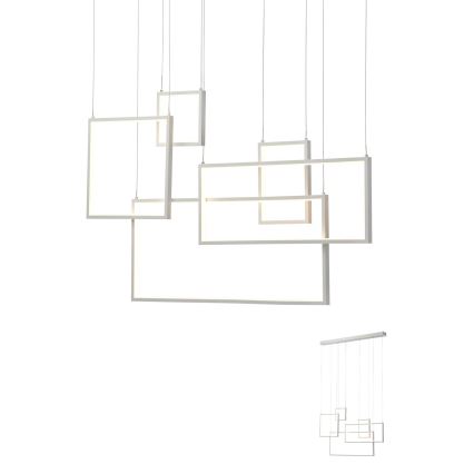 Redo 01-2316 - PLANA LED/80W/230V, dimmbare Pendelleuchte am Kabel, weiß