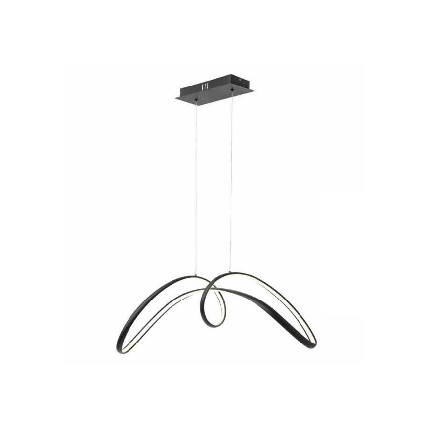Redo 01-2455 - LED-Hängeleuchte an Schnur LAMON LED/57W/230V schwarz