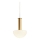 Redo 01-2474 - Pendelleuchte an Kabel LUMIEN 1xG9/10W/230V Ø 13 cm gold/weiß