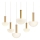 Redo 01-2476 - Pendelleuchte an Kabel LUMIEN 6xG9/10W/230V gold/weiß