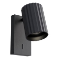 Redo 01-2549 - Wandspot DELPHI 1xGU10/7W/230V schwarz