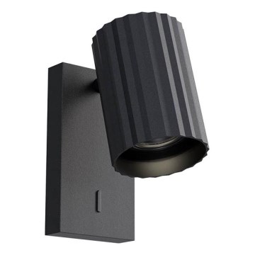 Redo 01-2549 - Wandspot DELPHI 1xGU10/7W/230V schwarz