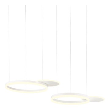 Redo 01-2605 - Dimmbare Pendelleuchte mit Seilaufhängung SIGUA LED/99W/230V CRI 90 weiß