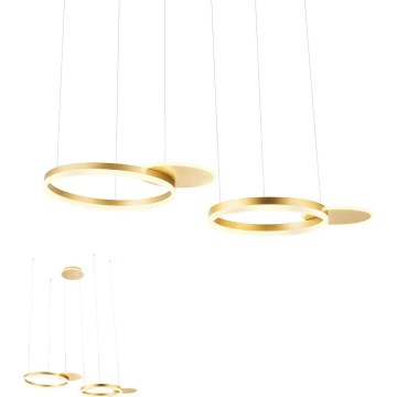 Redo 01-2606 - Dimmbarer LED-Kronleuchter an Aufhängung SIGUA LED/99W/230V CRI 90 3000K golden