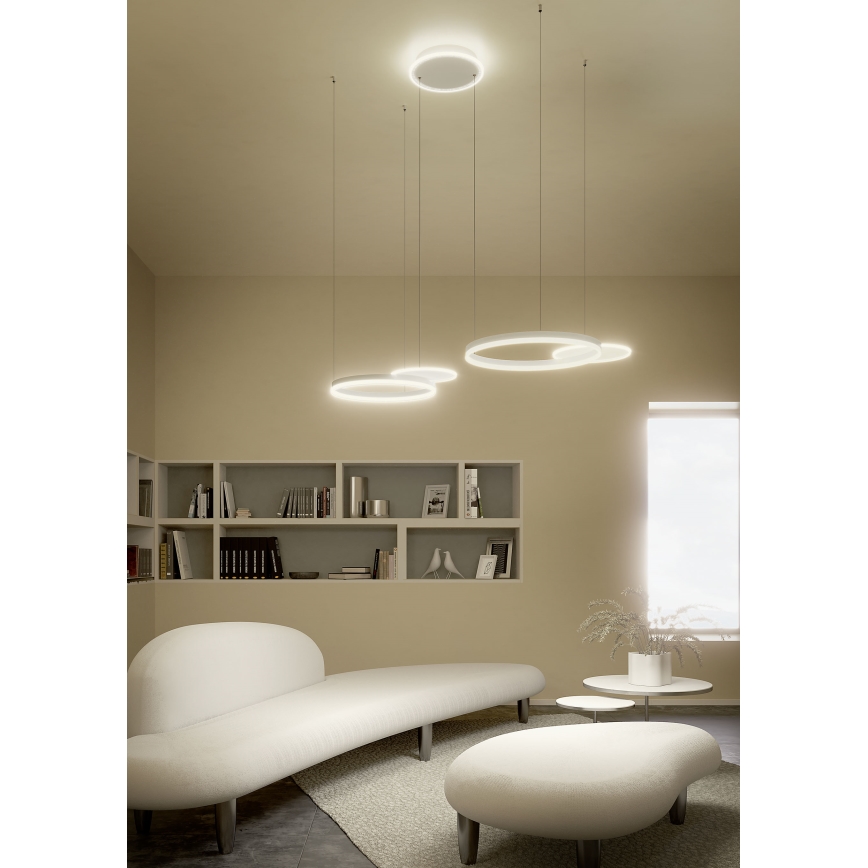 Redo 01-2608 - LED-dimmbare Pendelleuchte an Kabel SIGUA LED/114W/230V CRI 90 weiß