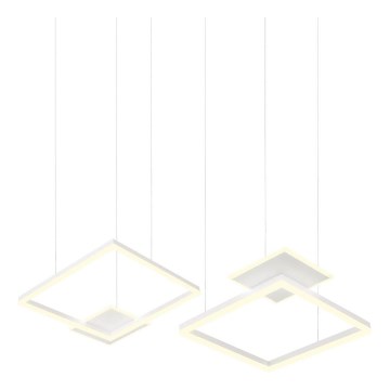 Redo 01-2614 - LED-dimmbare Pendelleuchte an Seil SIGUA LED/137W/230V CRI 90 weiß
