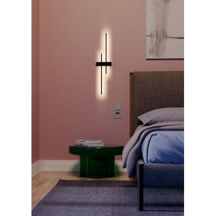 Redo 01-2747 - LED-Wandleuchte TANGENT LED/13W/230V CRI 90 schwarz