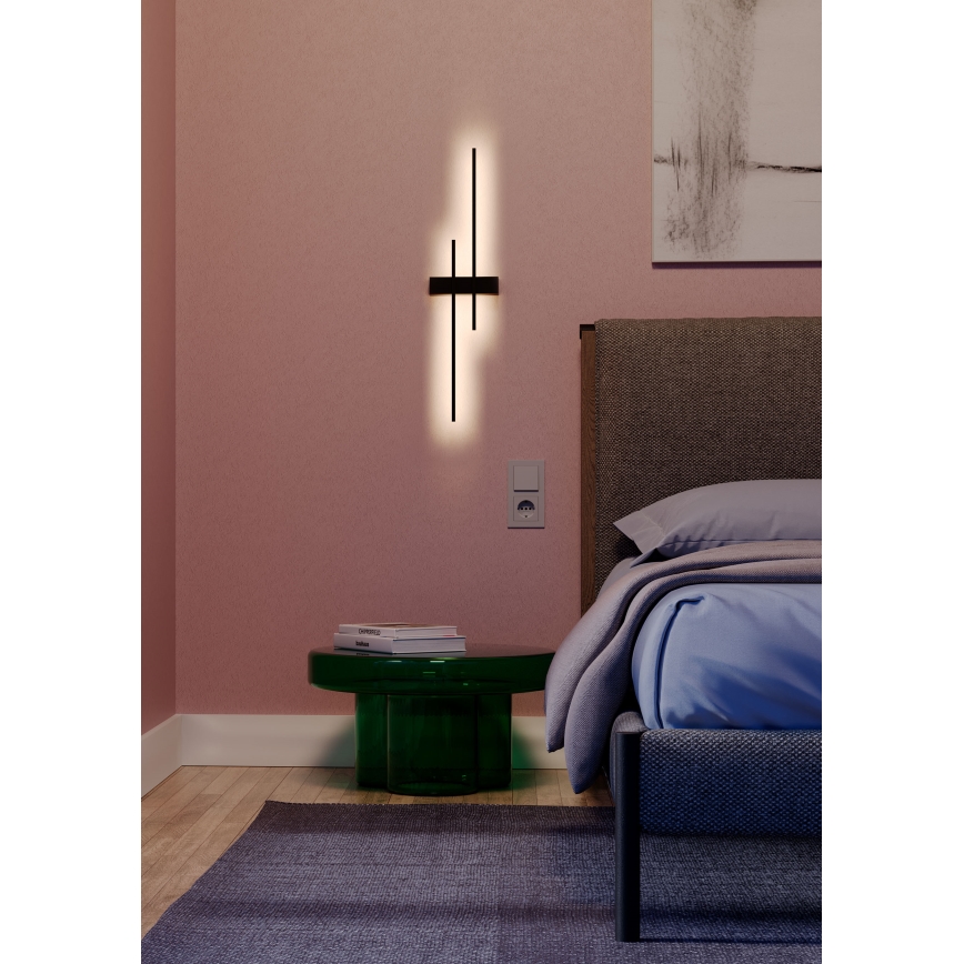Redo 01-2747 - LED-Wandleuchte TANGENT LED/13W/230V CRI 90 schwarz