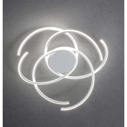 Redo 01-2748 - Dimmbare LED-Deckenleuchte ALIEN LED/75W/230V 3000K d 90 cm weiß