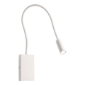 Redo 01-2754 - LED Flexibles Leselicht WALLIE LED/3W/230V USB CRI 90 Weiß