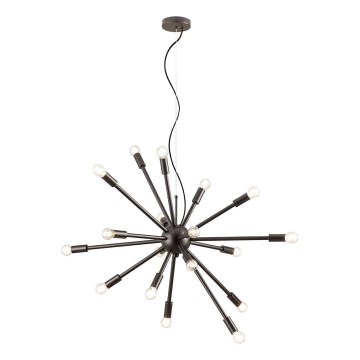 Redo 01-2936 - Hängeleuchte STELLAR 18xE14/25W/230V schwarz