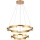 Redo 01-3178 - Dimmbare LED-Hängeleuchte an Schnur CASTLE LED/60W/230V golden