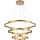 Redo 01-3181 - Dimmbare LED-Hängeleuchte an Schnur CASTLE LED/80W/230V golden