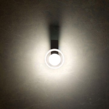 Redo 01-3240 - LED Wandleuchte SINCLAIR LED/6,5W/230V CRI 93 IP21 Schwarz