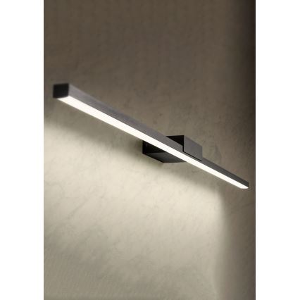Redo 01-3276 - LED-Spiegelleuchte ASTON für Badezimmer, 24W/230V, 3000/4000K, CRI 90, IP44, schwarz