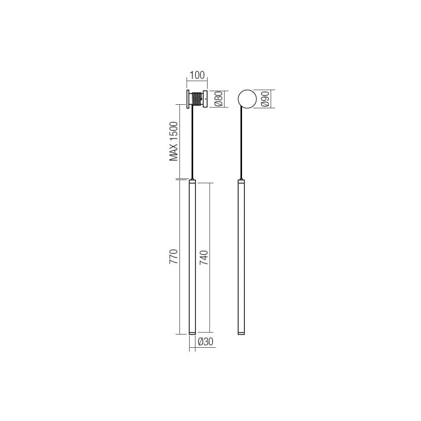 Redo 01-3303 - Dimmbare LED-Wandleuchte SWING LED/16W/230V 3000/4000K CRI 90 Weiß