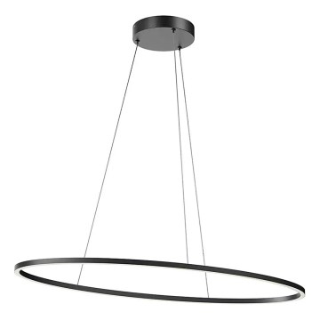 Redo 01-3339 - Dimmbare LED-Pendelleuchte LEO mit Seilaufhängung LED/48W/230V 3000/4000K CRI 90 schwarz