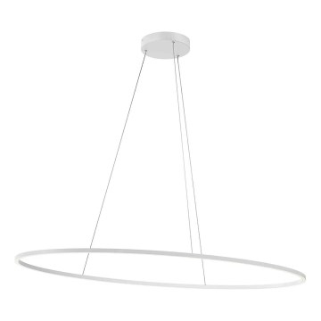 Redo 01-3340 - Dimmbare LED-Hängeleuchte mit Kabelaufhängung LEO LED/67W/230V 3000/4000K CRI 90 60x130 cm weiß