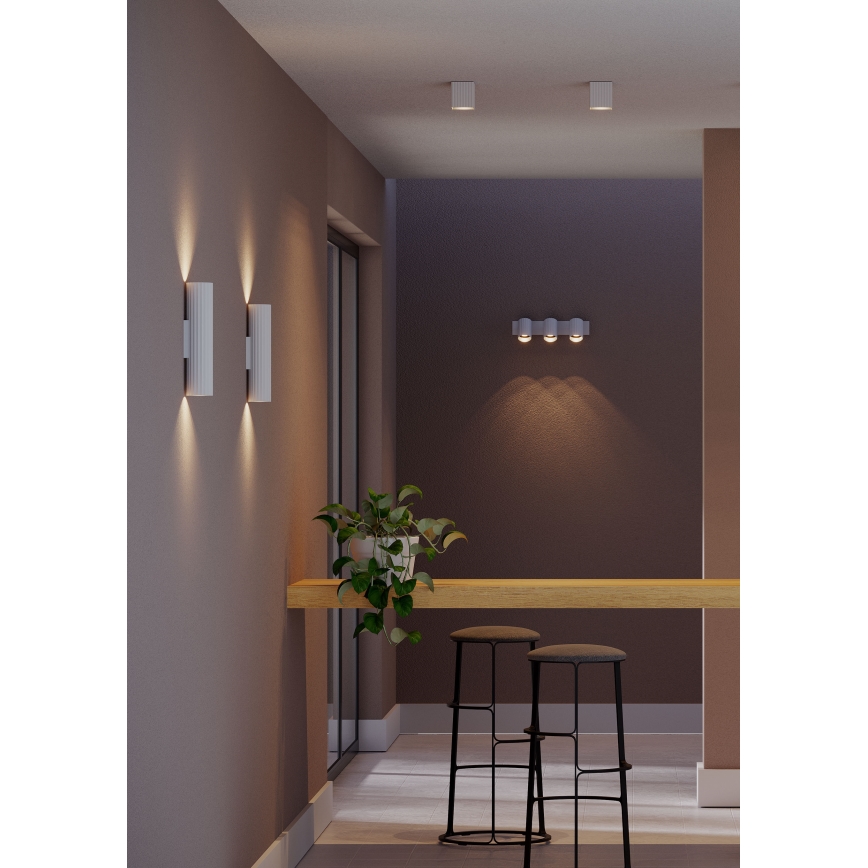 Redo 01-3407 - Deckenspot DELPHI 1xGU10/7W/230V weiß