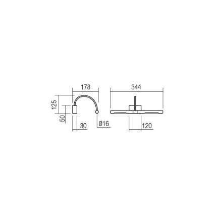 Redo 01-3464 - LED-Bilderleuchte KENDO LED/6W/230V 34,4 cm CRI 92 weiß