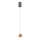 Redo 01-3547 - LED-Hängeleuchte AVES LED/12W/230V d 9,6 cm CRI 90 golden