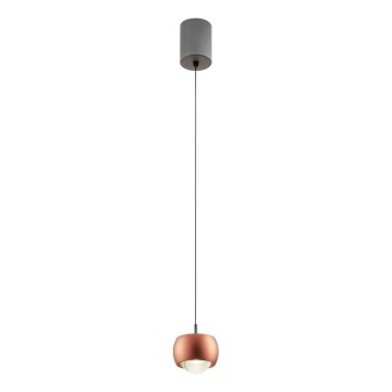 Redo 01-3548 - LED-Hängeleuchte AVES LED/12W/230V d 9,6 cm CRI 90 kupfern