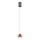 Redo 01-3548 - LED-Hängeleuchte AVES LED/12W/230V d 9,6 cm CRI 90 kupfern