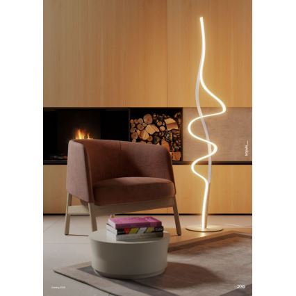 Redo 01-3625 - dimmbare LED-Stehleuchte IMPULS LED/36W/230V, Gold