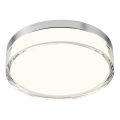 Redo 01-3727 - LED Badezimmer-Deckenleuchte FRISBI LED/12W/230V Ø 23 cm CRI 90 3000/4000K IP44 glänzender Chrom