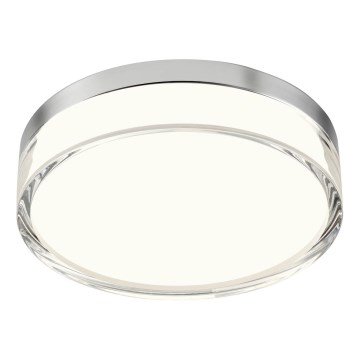 Redo 01-3727 - LED Badezimmer-Deckenleuchte FRISBI LED/12W/230V Ø 23 cm CRI 90 3000/4000K IP44 glänzender Chrom