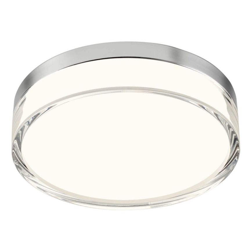 Redo 01-3727 - LED Badezimmer-Deckenleuchte FRISBI LED/12W/230V Ø 23 cm CRI 90 3000/4000K IP44 glänzender Chrom