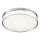 Redo 01-3728 - LED Badezimmer-Deckenleuchte FRISBI LED/18W/230V Ø 28 cm CRI 90 3000/4000K IP44 glänzender Chrom