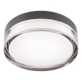 Redo 01-3733 - LED Badezimmer-Deckenleuchte FRISBI LED/8W/230V Ø 15 cm CRI 90 IP44 Schwarz