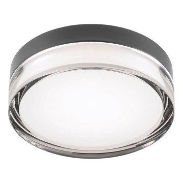 Redo 01-3733 - LED Badezimmer-Deckenleuchte FRISBI LED/8W/230V Ø 15 cm CRI 90 IP44 Schwarz