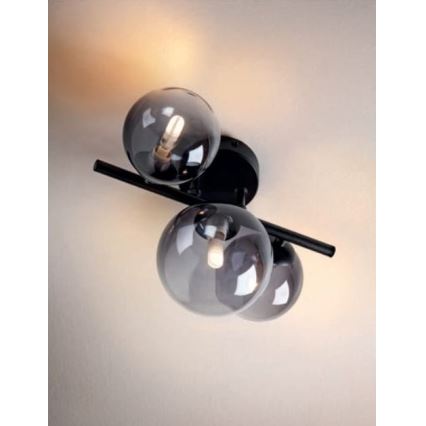 Redo 01-3988 - Aufbauleuchte ASTRA 3xG9/8W/230V schwarz