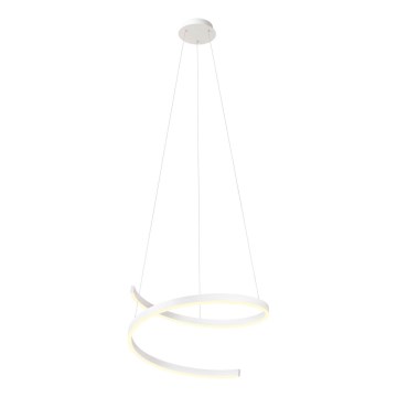 Redo 01-4013 - LED dimmbare Hängeleuchte an Kabel SCROLL LED/38W/230V 3000K/4000K/6000K CRI 90 Ø 60 cm weiß