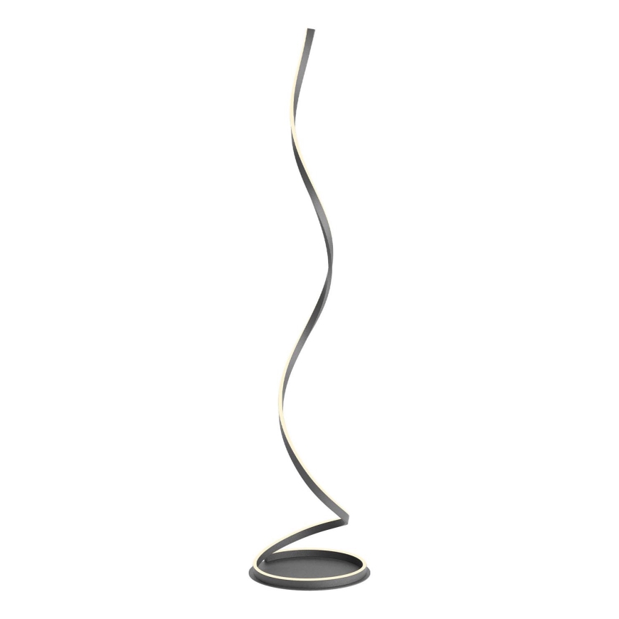 Redo 01-4283 - Dimmbare LED-Stehleuchte SCROLL LED/30W/230V 3000K/4000K/6000K CRI 90 schwarz