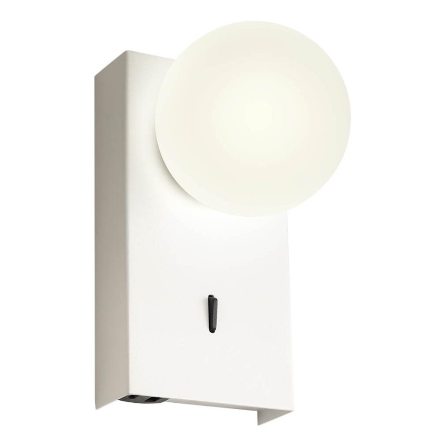 Redo 01-4656 - LED-Wandleuchte NORMA LED/5W/230V Ra 90 USB weiß