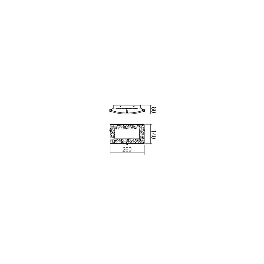 Redo 05-863 - LED Wandleuchte ARTEMIS LED/10W/230V Silber