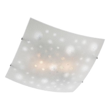 Redo 05-905 - Deckenleuchte ISIDE 2xE27/42W/230V 39x39 cm klar