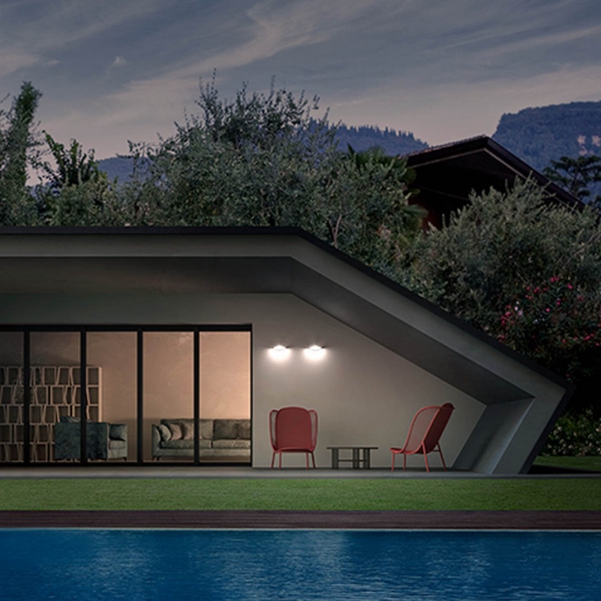 Redo 90002 - LED Außenwandleuchte CHALET LED/8W/230V IP54