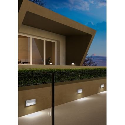 Redo 90009 - LED Außen-Orientierungsleuchte TAMPA LED/11W/230V IP54 weiß