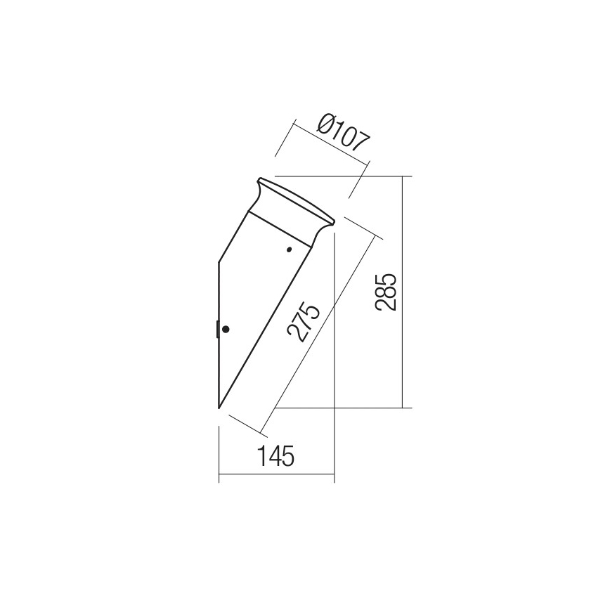 Redo 90073 - LED RGBW Außenwandleuchte ALGON LED/6W/230V Wi-Fi Tuya IP65 Anthrazit