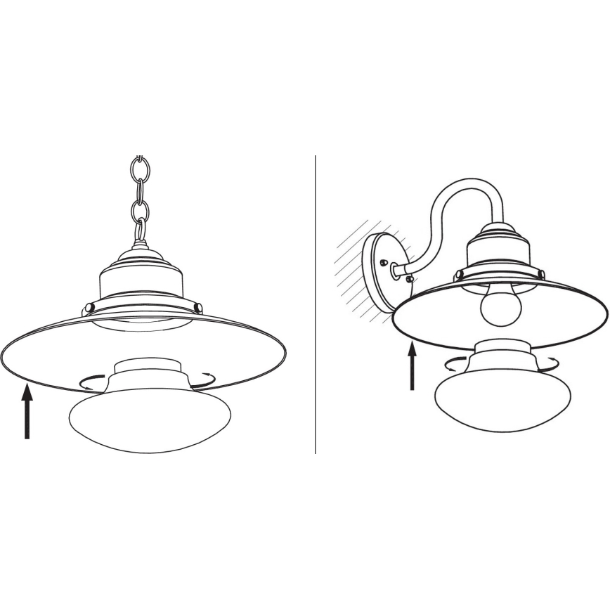 Redo 90094 - Ersatz-Lampenschirm für Kronleuchter und Leuchte ELIO, weiß