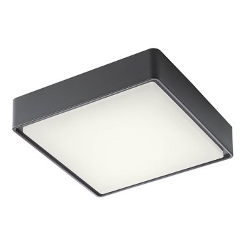 Redo 90157 - LED-Deckenleuchte für den Außenbereich MARINA LED/12W/230V 22x22 cm IP65 anthrazit