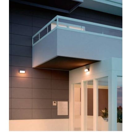 Redo 90238 - LED-Wandleuchte für den Außenbereich SPECTRA LED/16W/230V 3000K IP54 grau