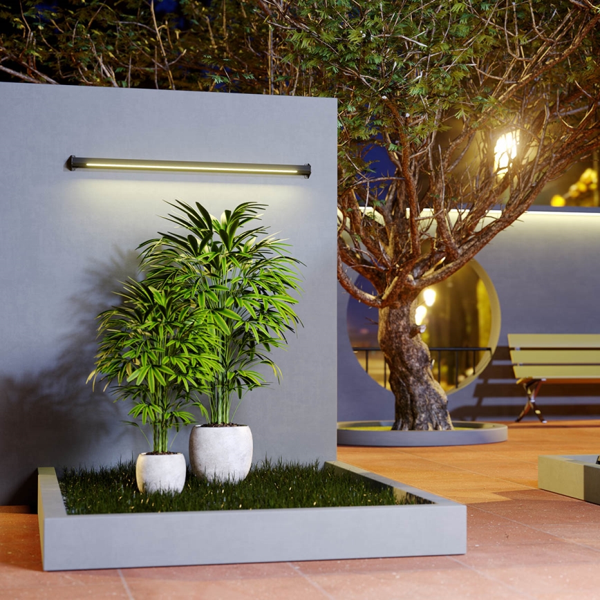 Redo 90242 - LED-Außenleuchte TACK IP65 LED/15W/230V 3000K IP65 Anthrazit