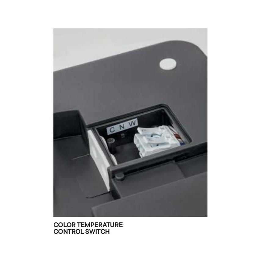 Redo 90288 - LED-Deckenleuchte für den Außenbereich ISOLA LED/24W/230V 26x26 cm 3000/4000/6500K IP54 anthrazit