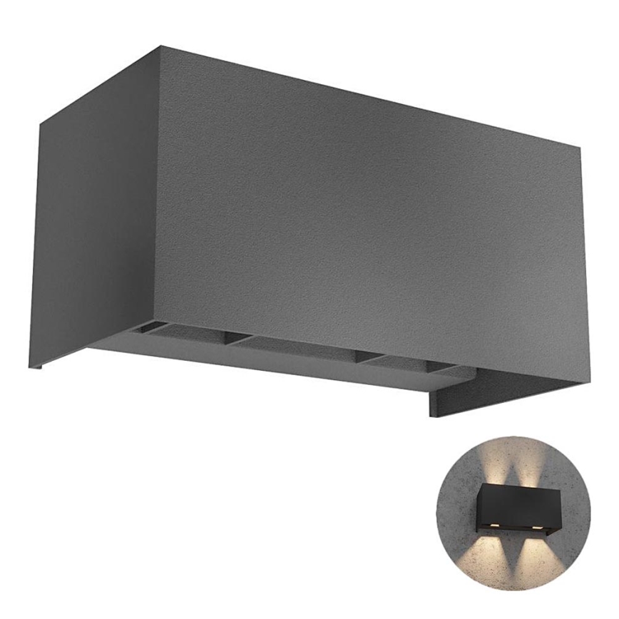 Redo 90303 - LED-Wandleuchte für den Außenbereich VARY 4xLED/5W/230V 4000K IP54 anthrazit