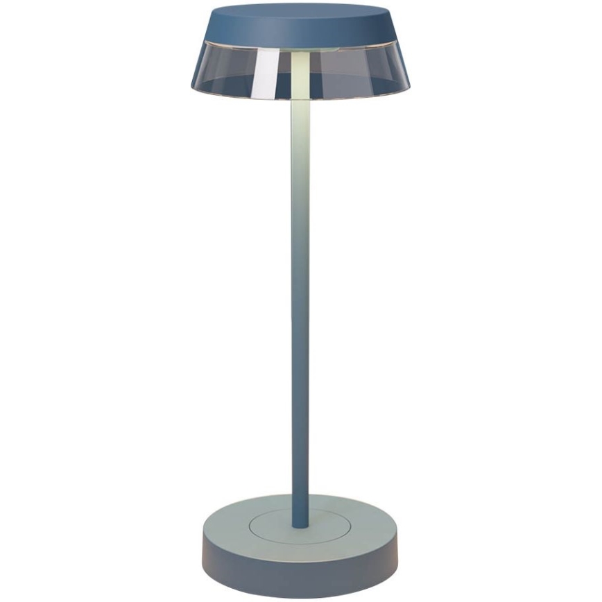 Redo 90310 - LED dimmbare Touch-Tischlampe ILUNA LED/2,5W/5V 2700-3000K 3000 mAh IP65 blau